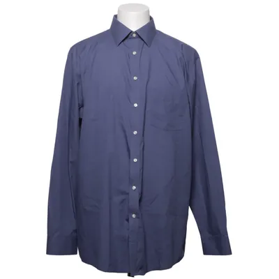Skjorta (Blå) från Stafford Bomull, Polyester