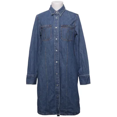 Robe en jean (Bleu) de Calvin Klein Jeans Coton