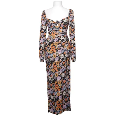 Robe longue (Noir, Multicolore) de Laurella