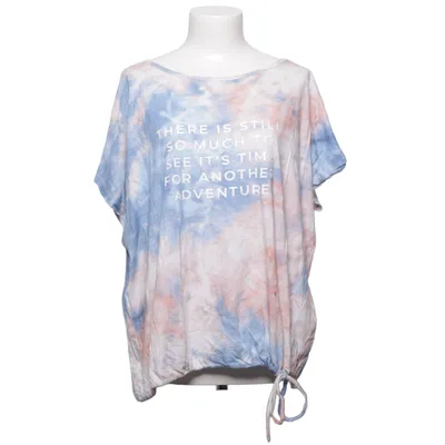 T-shirt (Blue, Beige, Multicolored) from Cecil Cotton, Modal