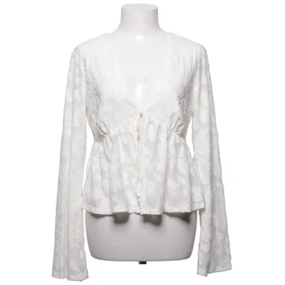 Blouse (Blanc) de Gina Tricot Coton, Élasthane, Polyester