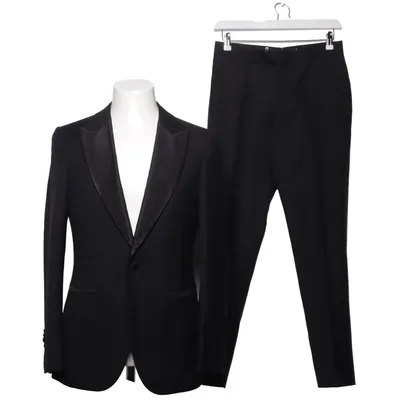 Smoking (Svart) från Suitsupply Polyester, Viskos, Ull