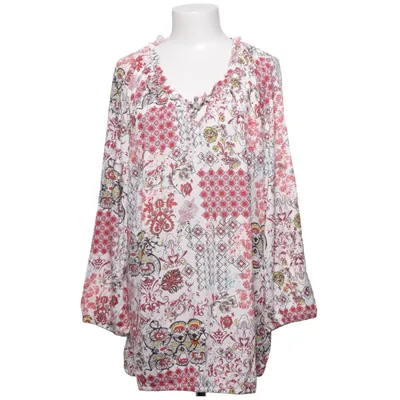 Blouse (Wit, Rood, Meerkleurig) van Sheego Viscose