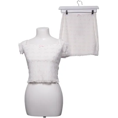 Set (Vit, Rosa) från FB Sister Elastan, Polyester