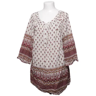 Blouse (Beige, Red, Multicolored) from Boysen's Cotton