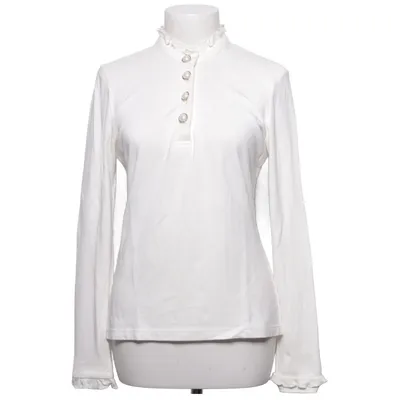 Top (White) from Veronica Virta Elastane, Polyester, Viscose