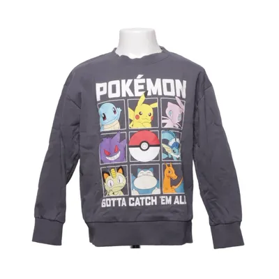 Sweatshirt (Gray, Multicolored) from Pokémon Cotton