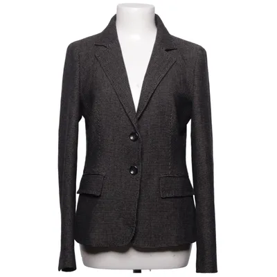 Blazer (Black, White) from MaxMara Cashmere, Wool