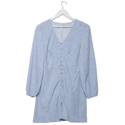 Robe (Bleu, Blanc) de Nelly x Glamorous Polyester