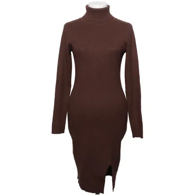 Robe à col roulé (Marron) de Jasmine Élasthane, Polyamide, Viscose