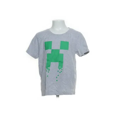 T-shirt (Gris, Vert) de Minecraft Coton, Viscose