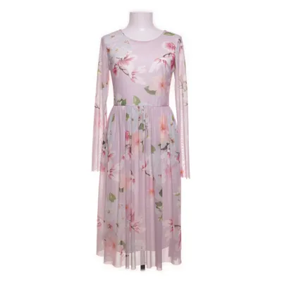 Maxi jurk (Roze, Meerkleurig) van Wal G Elastaan, Polyester