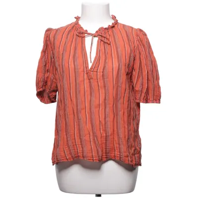 Blouse (Orange, Brown, White) from Ulla Johnson