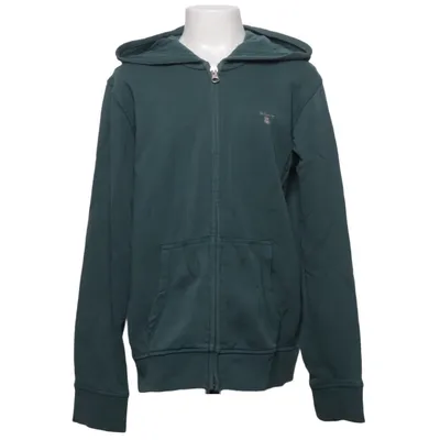 Capuchon sweater (Groen) van GANT Katoen, Polyester