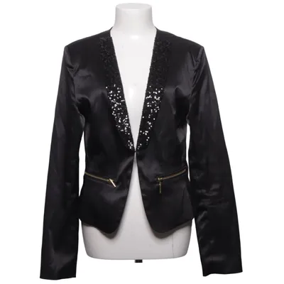 Blazer (Noir) de CoolCat Coton, Élasthane, Polyester