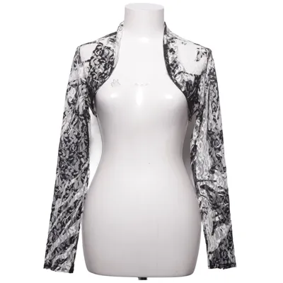 Bolero (Svart, Vit, Flerfärgad) från Chiffon Polyester