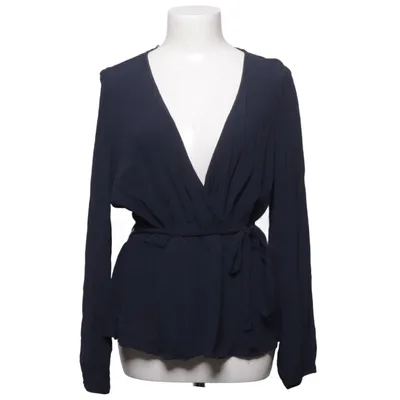 Blouse portefeuille (Bleu) de Tom Tailor Viscose