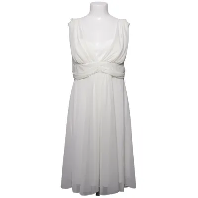 Cocktailklänning (Vit) från Dollar Polyester