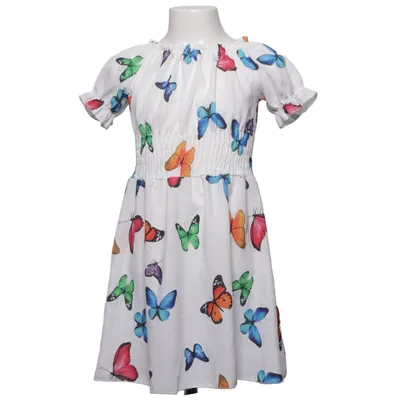 Robe (Blanc, Multicolore) de Miss Polyester