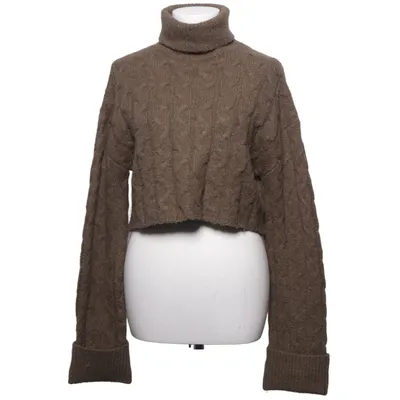 Turtleneck (Green) from Anika Teller x NA-KD Acrylic, Elastane, Polyester
