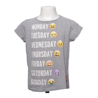 T-shirt (Gris, Multicolore) de Emoji Coton, Polyester