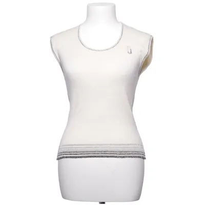 Top (Beige, Silver) from Salvatore Ferragamo