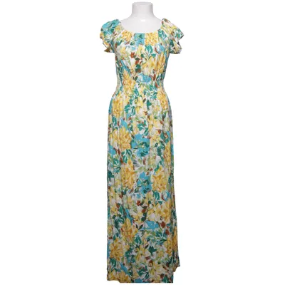 Robe longue (Jaune, Vert, Bleu) de Comeng Viscose