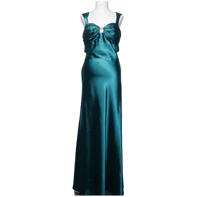 Aftenkjole (Turkis) fra Poly Elastan, Polyester
