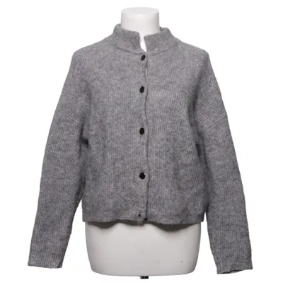 Cardigan (Grijs) van Gestuz Alpacawol, Elastaan, Gerecycled polyester