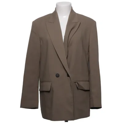 Blazer (Beige) from Zara Elastane, Polyester, Viscose