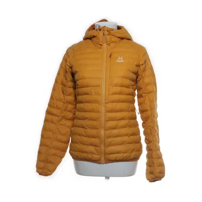 Letvægtsjakke (Gul) fra Haglöfs Elastan, Polyamid, Genanvendt polyester