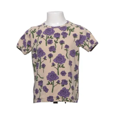 T-shirt (Beige, Lilla, Grøn) fra Mini Rodini Bomuld, Elastan