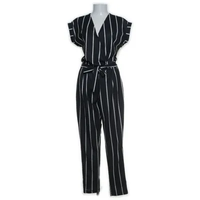 Byxdress (Svart, Vit) från Bodyflirt Elastan, Polyester