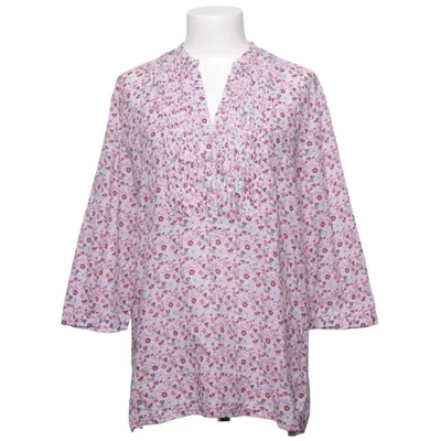 Blouse (romantische Bluse aus Baumwollbatist, leicht und luftig, ideal für heisse Sommertage, Grundfarbe rosa) de Just White Coton