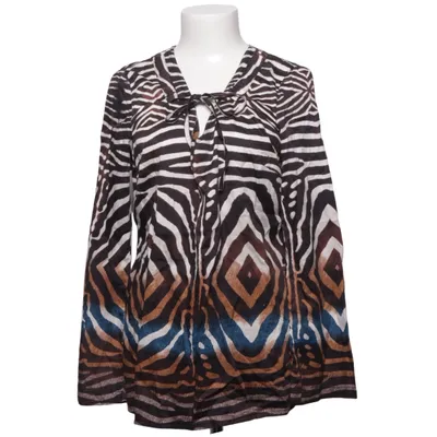 Blouse (Bruin, Blauw, Meerkleurig) van Rick Cardona