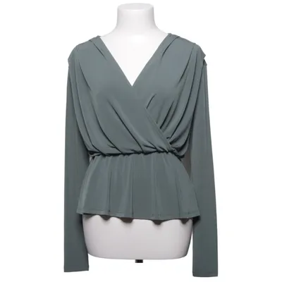 Slå-om top (Grøn) fra Gina Tricot Elastan, Polyester