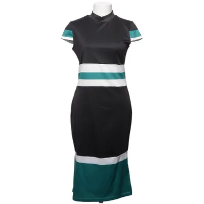 Maxi jurk (Zwart, Wit, Groen) van CBR Katoen, Polyester