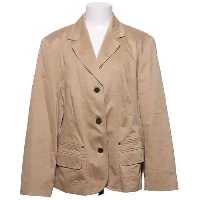 Kavaj (Beige) från Samoon Acetat, Bomull, Elastan