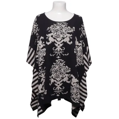 Poncho (Schwarz, Beige) von Beauty Women