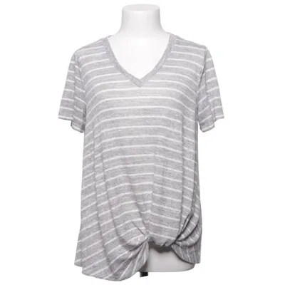 T-shirt (Grå, Vit) från Caslon Polyester, Viskos