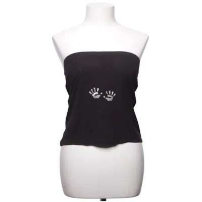 Top tube (Noir) de Mama Band Élasthane, Viscose