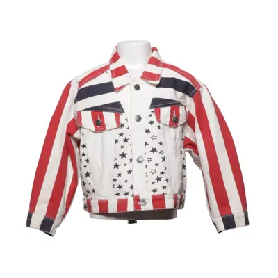 Denim jacket (Red, Blue, White, Multicolored) from Landmann Cotton