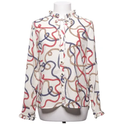 Knytblus (Vit, Flerfärgad) från Bondelid Polyester