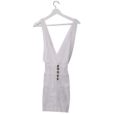 Dungaree dress (White) from Cotton On Cotton