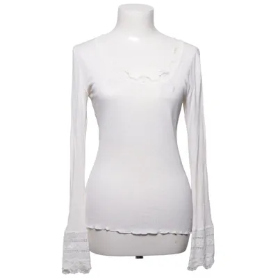 Long sleeve T-shirt (White) from Rosemunde Cotton, Silk