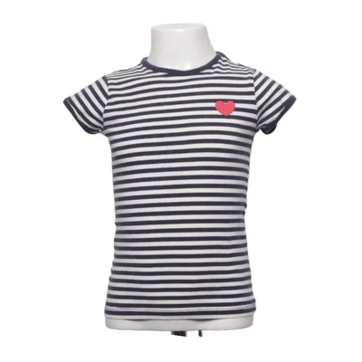 T-shirt (Blue, White) from Jonas Nielsen Elastane, Organic cotton