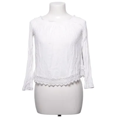 Blouse (Blanc) de Cape Juby Polyester, Viscose