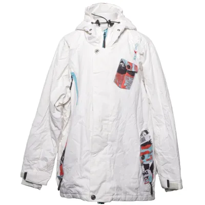 Manteau de ski (Blanc, Multicolore) de Ski Industries Polyamide, Polyester