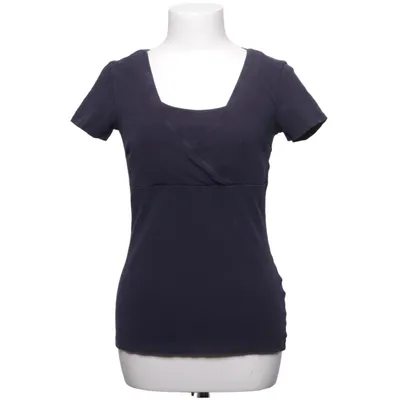 Borstvoedingsblouse (Blauw) van H&M Mama Katoen, Elastaan