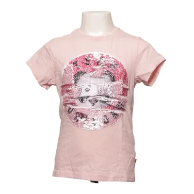 T-shirt (Roze) van Emoji Katoen, Elastaan